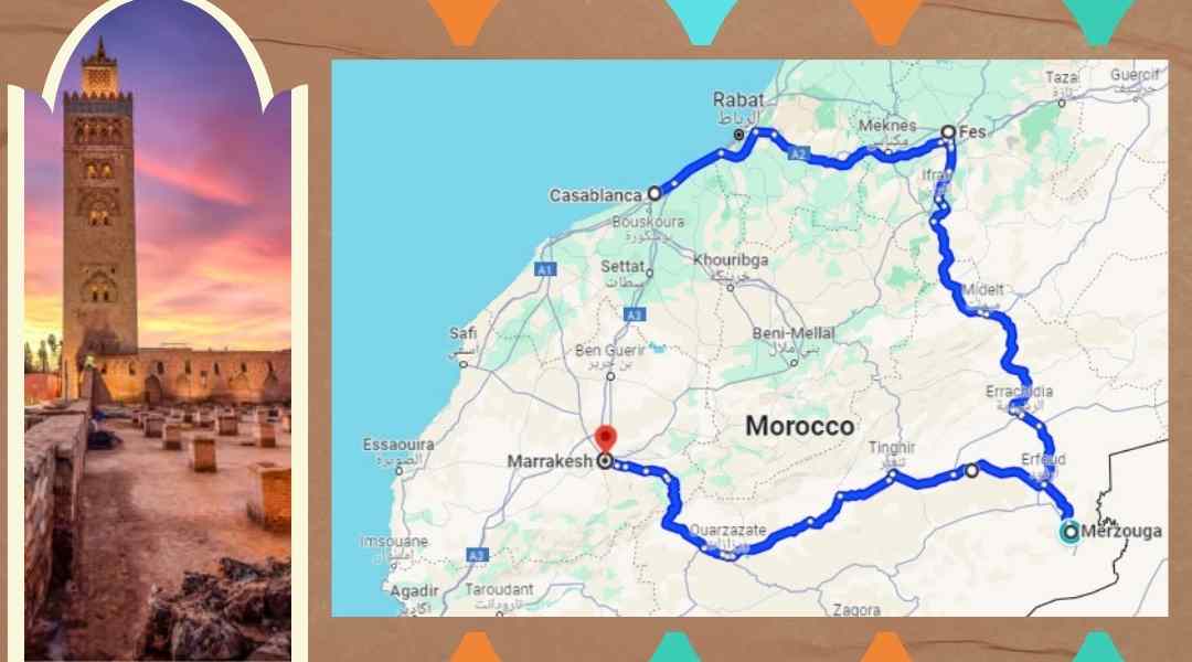 8 días de viaje en Marruecos desde Casablanca