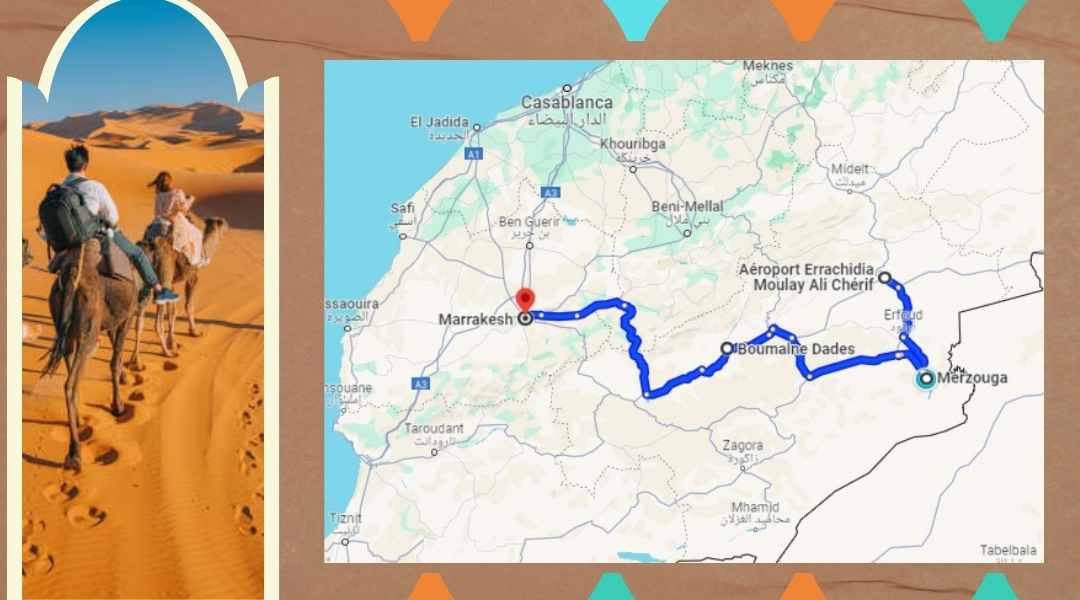 Errachidia a Marrakech por el desierto 4 días